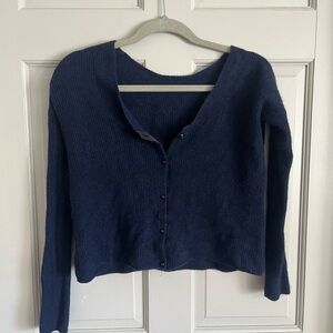 Navy Blue Women's Sweater